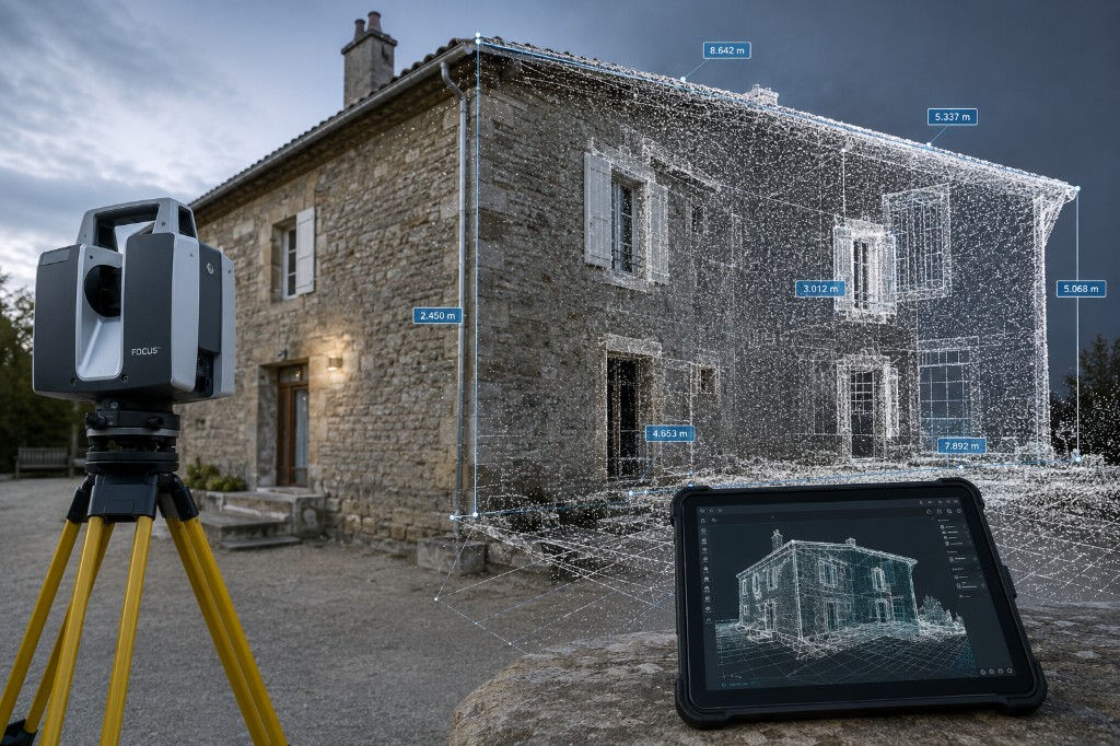 Relevés topographiques
